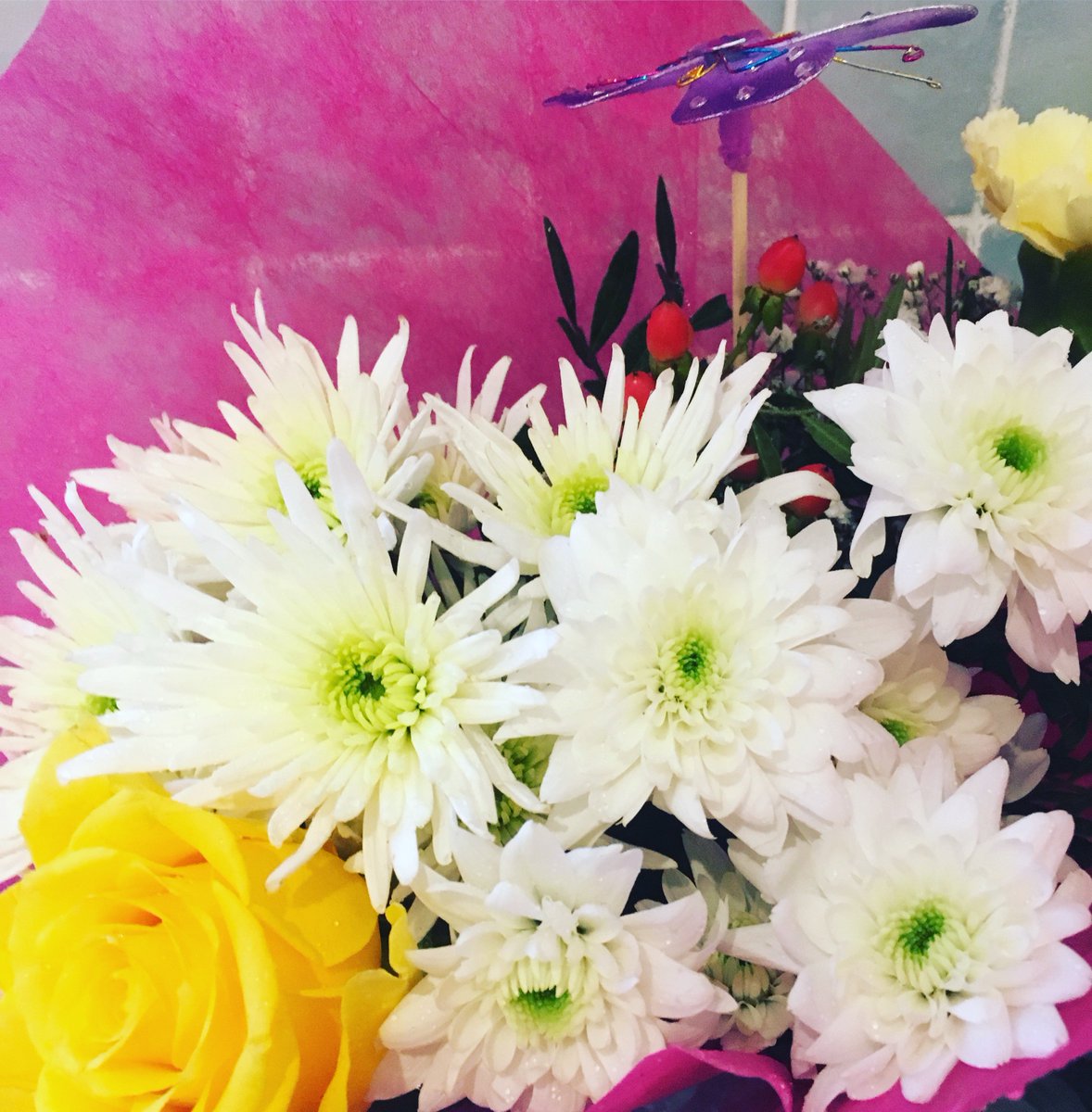 FreshFromMack's tweet image. We hope you all had a wonderful Mother's Day yesterday. We teamed up with our colleagues down at Mack Wholesale, who put together flower bouquets which were sold to our team members, raising money for @hospiceweald