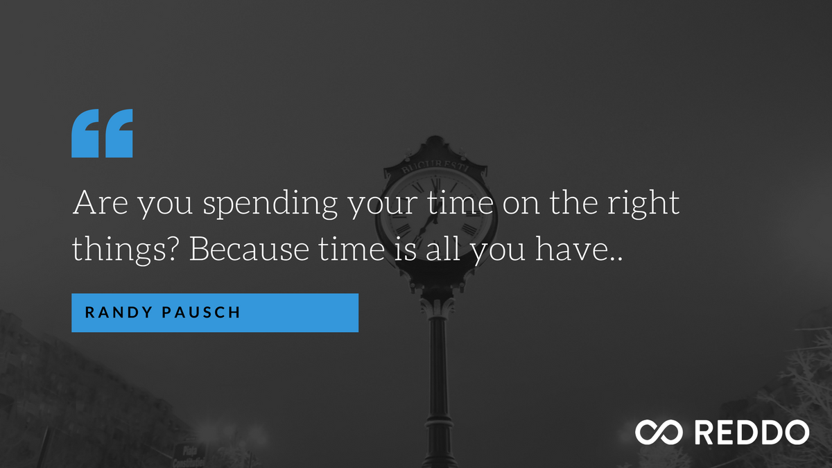 reddoapp's tweet photo. #MondayMotivation courtesy from the smart words of Randy Pausch https://t.co/8FGmQpUSZF