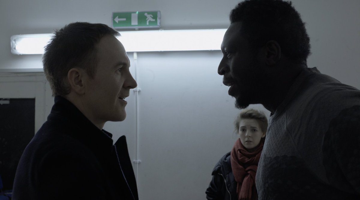 .<a href="/MrYinkx/">Yinka Awoni</a>, <a href="/venicevans/">Venice van Someren</a> and <a href="/Niall_Bishop/">Niall Bishop</a> in final camera rehearsals...
igg.me/at/rites-of-pe…