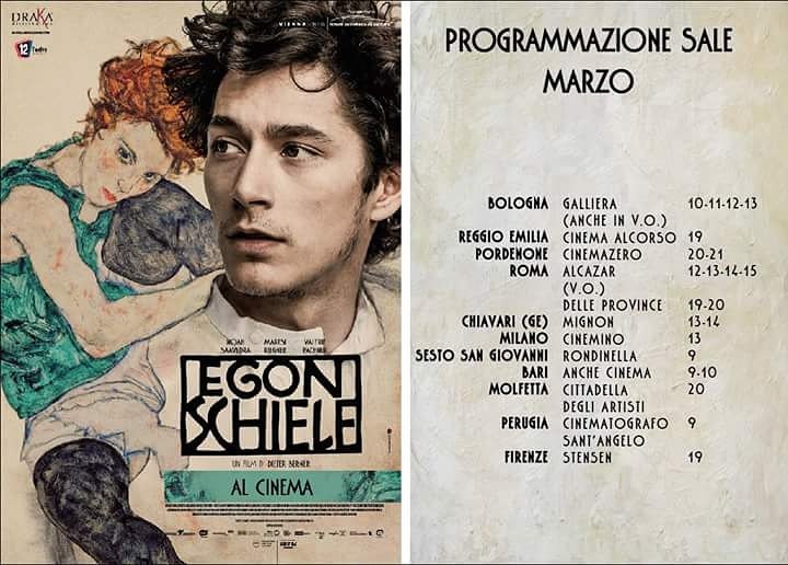 DrakaCine's tweet photo. Amanti di #EgonSchiele, per voi un nuovo aggiornamento di sale nelle quali potete trovare Egon Schiele - Il Film. Non perdetelo!!! https://t.co/dTUj0Fd5bI
