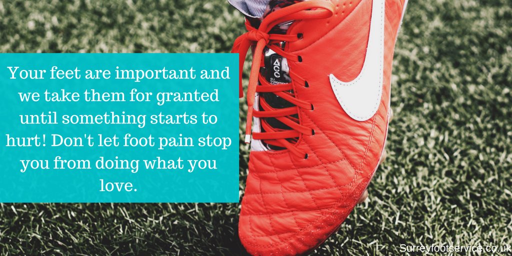 surreyfoot's tweet photo. Don't let foot pain stop you or your family doing what you love. https://t.co/V9XH2shWqX #SurreyFootService #podiatry #feet #biomechanics https://t.co/5jbrXWvuqv