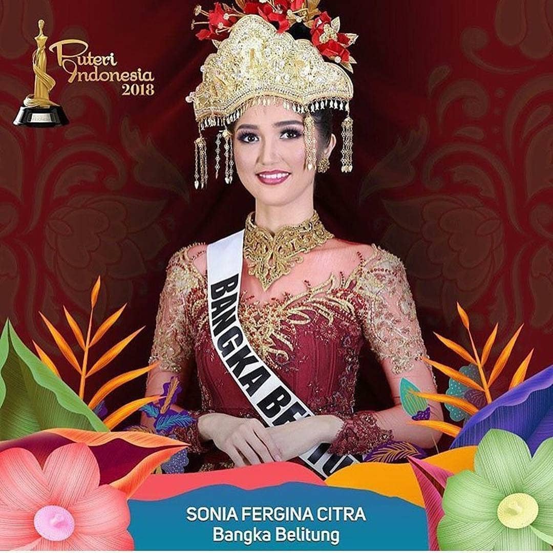 Bangga adalah satu kata yang paling tepat untuk menggambarkan perasaan kami ketika melihat Kak Sonia Fergina Citra dari Bangka Belitung, berhasil meraih gelar Puteri Indonesia 2018.