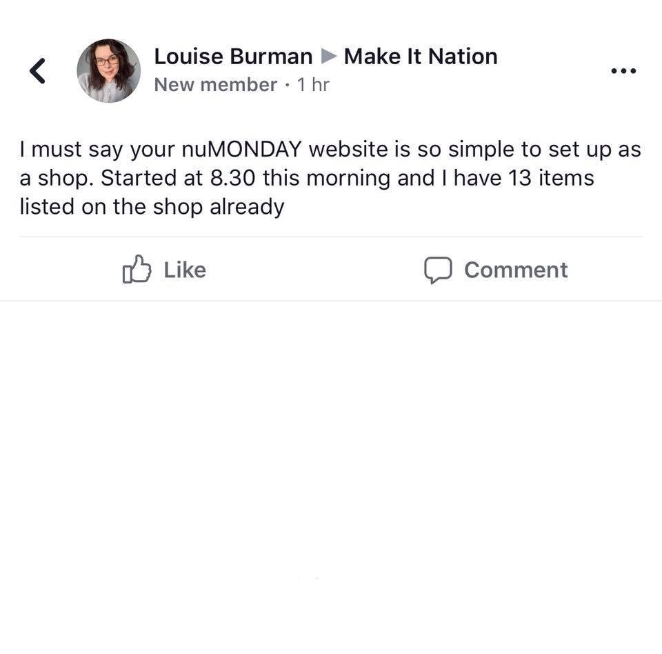 It’s always lovely to hear and read feedback about our marketplace from our sellers 😊

Start your journey 👉 bit.ly/2D6rdtY