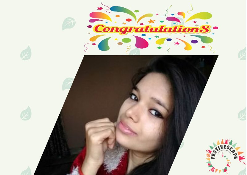 Congratulations, @AnitaYa05853817! You have won our #WomensDay #contest! Please message us your email id and contact number and we will soon contact you for your free #ShoppingVouchers! :)