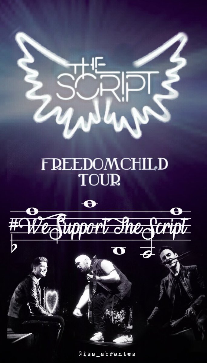 isa_abrantes's tweet photo. Have a great start of the week guys !! @thescript @TheScript_Danny #TheScriptFamily #ScriptEditAngels #FreedomChildTour #WeSupportTheScript https://t.co/roElSHmGni
