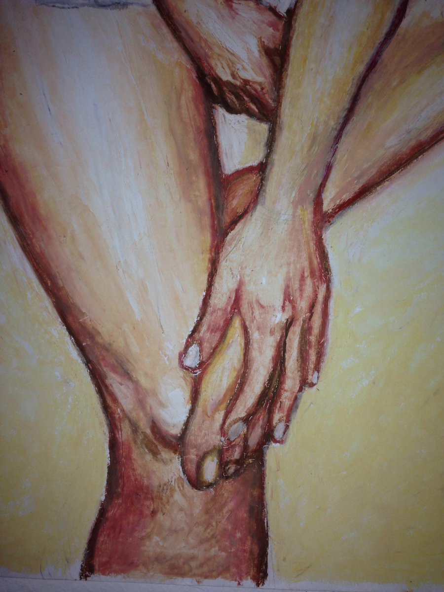 Clo_g_tay's tweet photo. #pastel #art #selfportrait #tonalgredation #naturalism https://t.co/yNe0mvkoVo
