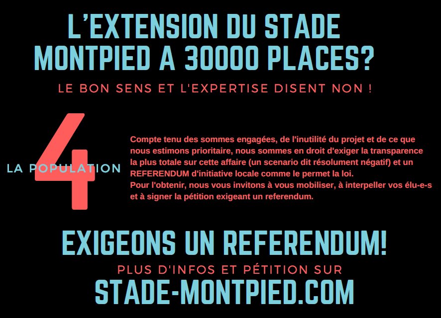 LuttesEnCommun's tweet photo. L'extension à 30 000 places du #StadeMontpied à #ClermontFd ? Le bon sens et l'expertise disent non !

EXPERT n°5⃣ La Population !!!

🗣 Vous aussi exprimez -vous en signant la pétition sur 
✏ https://t.co/YT3RaW6G8S https://t.co/JdSVADchxC