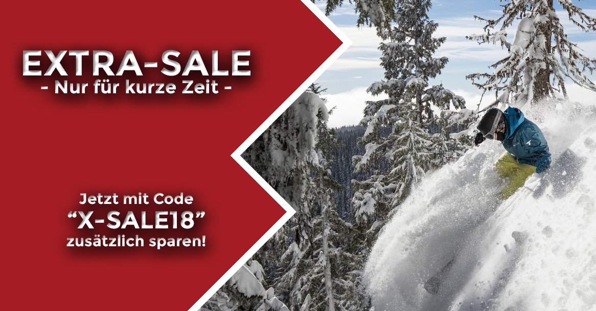 ➤ % WINTER EXTRA-SALE: 
➤ Save 20% EXTRA on all already reduced items with more than 25% discount with the code "X-SALE18"
#exxpozed #sportsfashion #wintersale #winter #sale #discount #outdoor #shop #onlineshop #greatdeals #warehouseclearance #outlet