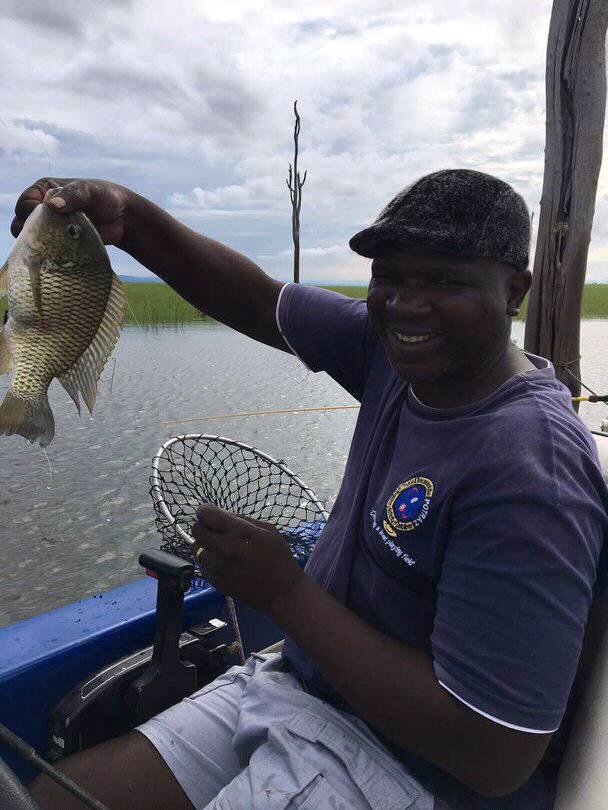 KaribaHolidays's tweet photo. It's an angler's paradise. Yes, #LakeKariba is. Even amateurs will land something. #VisitKariba! #BePleasured! #TakeYourLeisureSeriously! https://t.co/Tbj2RJ2Y02