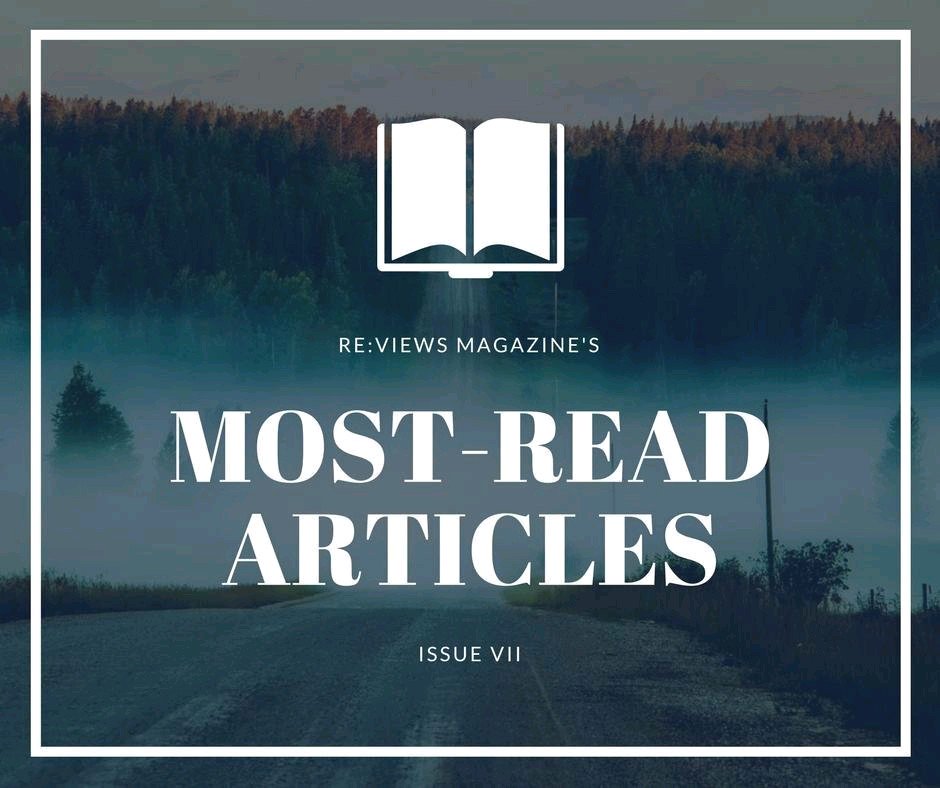 ReViewsMagazine's tweet photo. A list of the five most-read articles has just been released! It features pieces by Anna Jilkova, Petra Polanic, @bashfulinbrno, @Blanka__S, and @sonkova_marketa. Visit our FB to find out more! #IssueVII 🔝👏 https://t.co/HhqubZLRhk