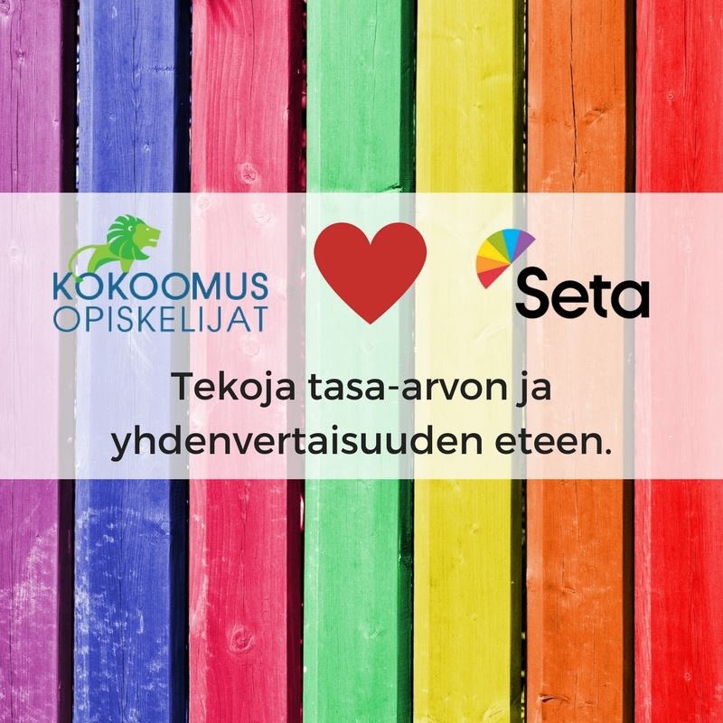 Tuhatkunta's tweet photo. Meidät on hyväksytty setan kannatusjäseneksi! Haluamme olla tukemassa ihmisoikeustyötä ja matkaa kohti yhdenvertaisempaa yhteiskuntaa. Mahdollisuuksien tasa-arvo vaatii tekoja 🌈 #kokoomusopiskelijat #tasaarvo #yhdenvertaisuus #setary #kokoomus @seta_ry @kokoomus https://t.co/T6hwz6K6Oj