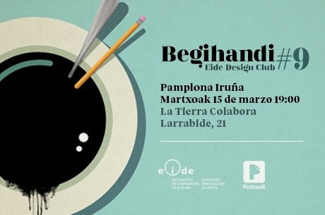 Os recordamos que esta semana tenemos el evento organizado por <a href="/eidedesign/">EIDE</a>  Begihandi, la ocasión perfecta para que diseñadoras y diseñadores compartamos ideas e iniciativas. Os esperamos en <a href="/fablabcoworking/">FabLab Coworking Arize Lèze</a>. 
#diseño #design #euskadi #navarra