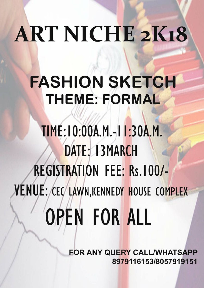 volunteerIZC's tweet photo. *Day 1 - 13th March  Competitions*

*Art Niche 2k18*
*Celebrate creativity* *Celebrate life*

*Be there from 13th to 16th March*

#Artniche2k18 #Devinecorporation #Adifa #dhabakitchen #INTERNATIONAL #ARTFESTIVAL #artniche #swaadniche #2k18
#artniche18 #lensation 
#lensationmedia# https://t.co/bInjBgJpUc