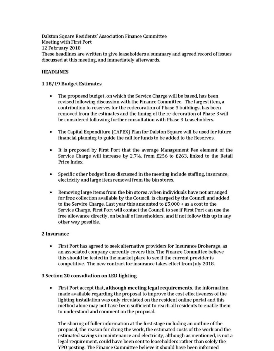 Dalston Square Residents’ Association Finance Committee Meeting with First Port dalston-square.com/2018/03/12/dal…