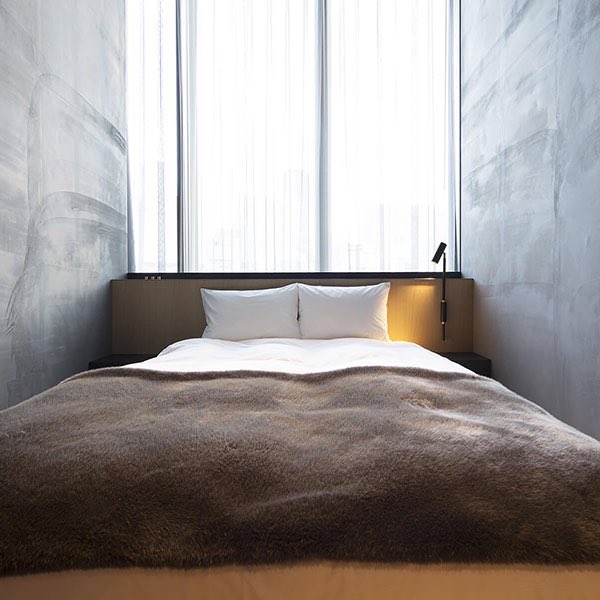 Shibuya’s new Koe Hotel draws inspiration from the Star Wars trash compactor scene.