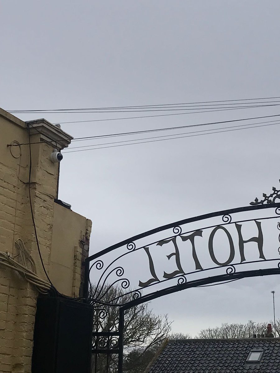 PanaEpos's tweet photo. Nice, neat little install today for the local Village Chippy in Mundesley, ensuring safety for staff and the business. #cctv #fishchipshop https://t.co/d3POJiv0kv