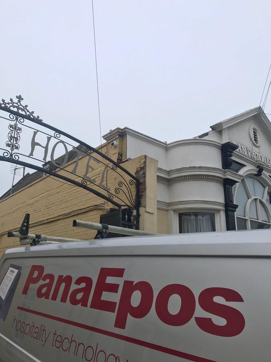 PanaEpos's tweet photo. Nice, neat little install today for the local Village Chippy in Mundesley, ensuring safety for staff and the business. #cctv #fishchipshop https://t.co/d3POJiv0kv