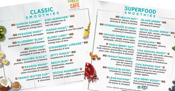 TSCOntheGo's tweet photo. Tip #27: How to Pick a Smoothie.
Check out our menu and pick a smoothie that has ingredients you like. Don't worry about the ingredient combination. We're trained professionals at making something wonderful! #SmoothieLove https://t.co/cZHkEfAqHD