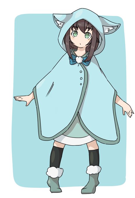 ポンチョのtwitterイラスト検索結果 古い順