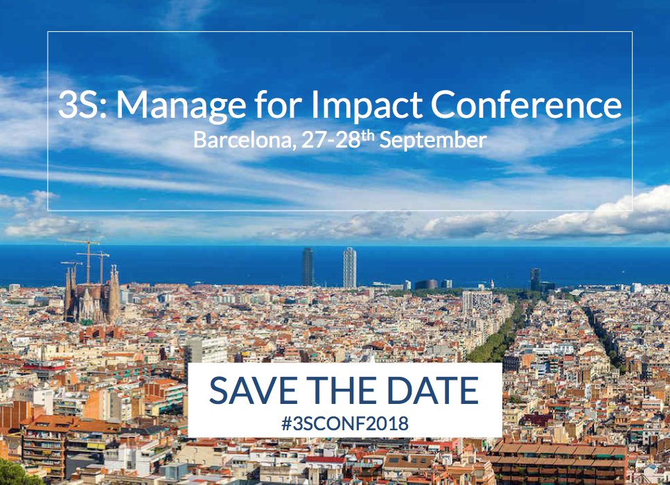 stonesoupchat's tweet photo. We are very happy to announce today an awesome and exciting project we've been working on lately with our friends from @tiimenow: "3S: Manage for Impact Conference"👏 https://t.co/3USm1wBYI2
 #3SCONF18 #ManageForImpact #ImpactImperative https://t.co/lSUJivitCF