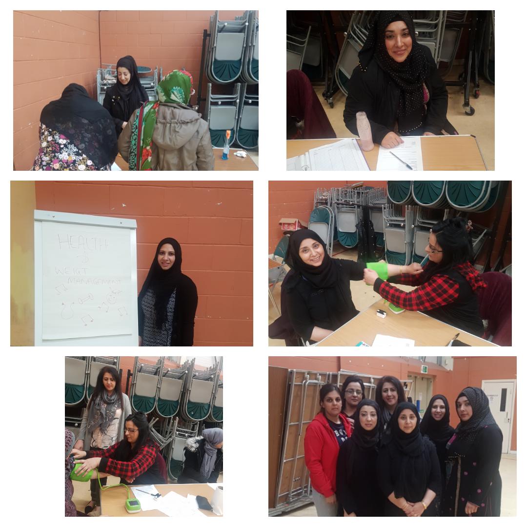 CHAI_Project's tweet photo. Fitness Project - British Council, @ColiseumLED @ActiveCitizens started their #health and #weightmanagement project. Great turnout over 20 women. Getting communities fit and active #healthchecks #bloodpressure #diabetes #foodcharts #weightmeasurements @Greenhill_HT https://t.co/izPCtrFrhq