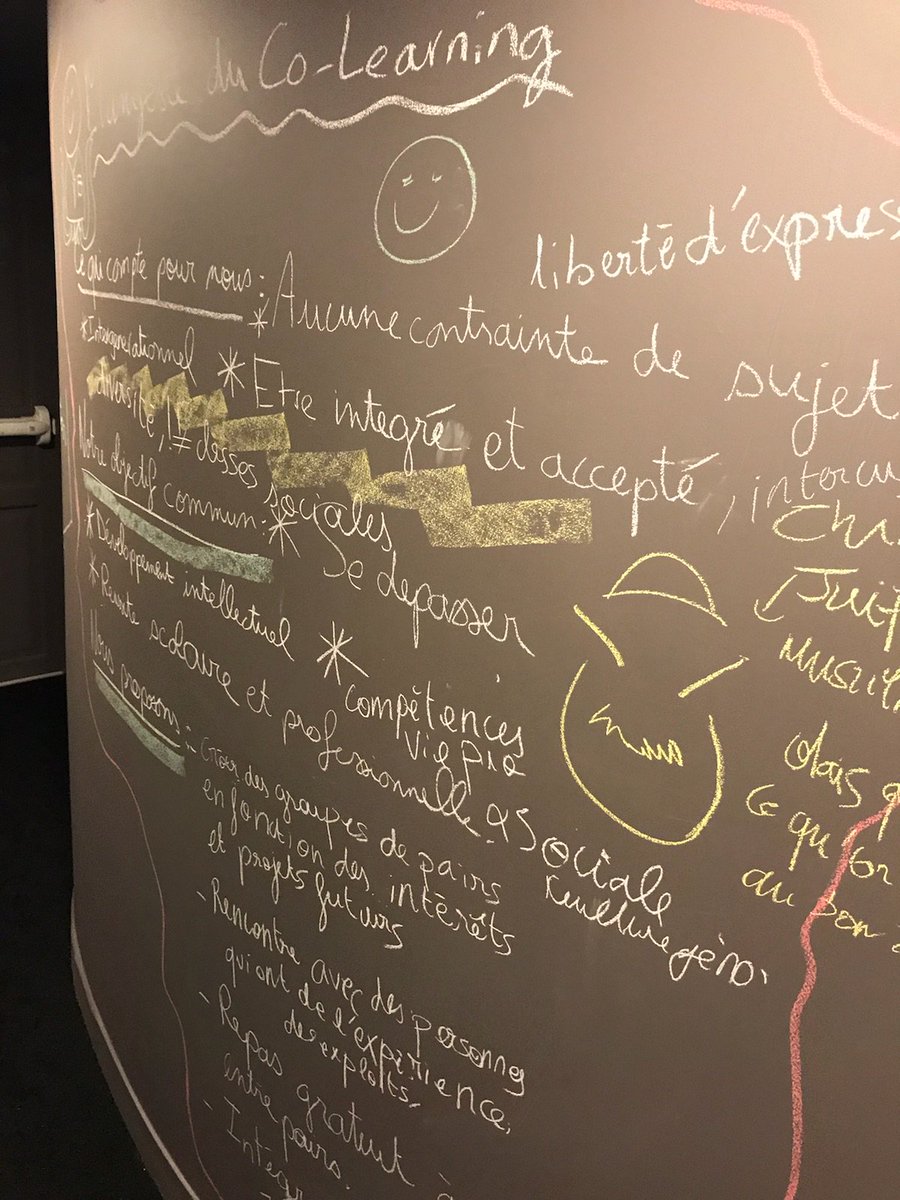 wapcommunity's tweet image. &quot;Les élèves apprennent mutuellement autour du #colearning au nouvel espace @acadomia guidés par la pédagogie We Are Peers #premieresessionwap