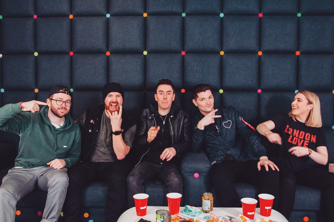 thiswiththem's tweet image. Such a great afternoon filming with @thescript our video is finally live! Go check it out here.... youtu.be/dK0kY7tEOuk 😀😀