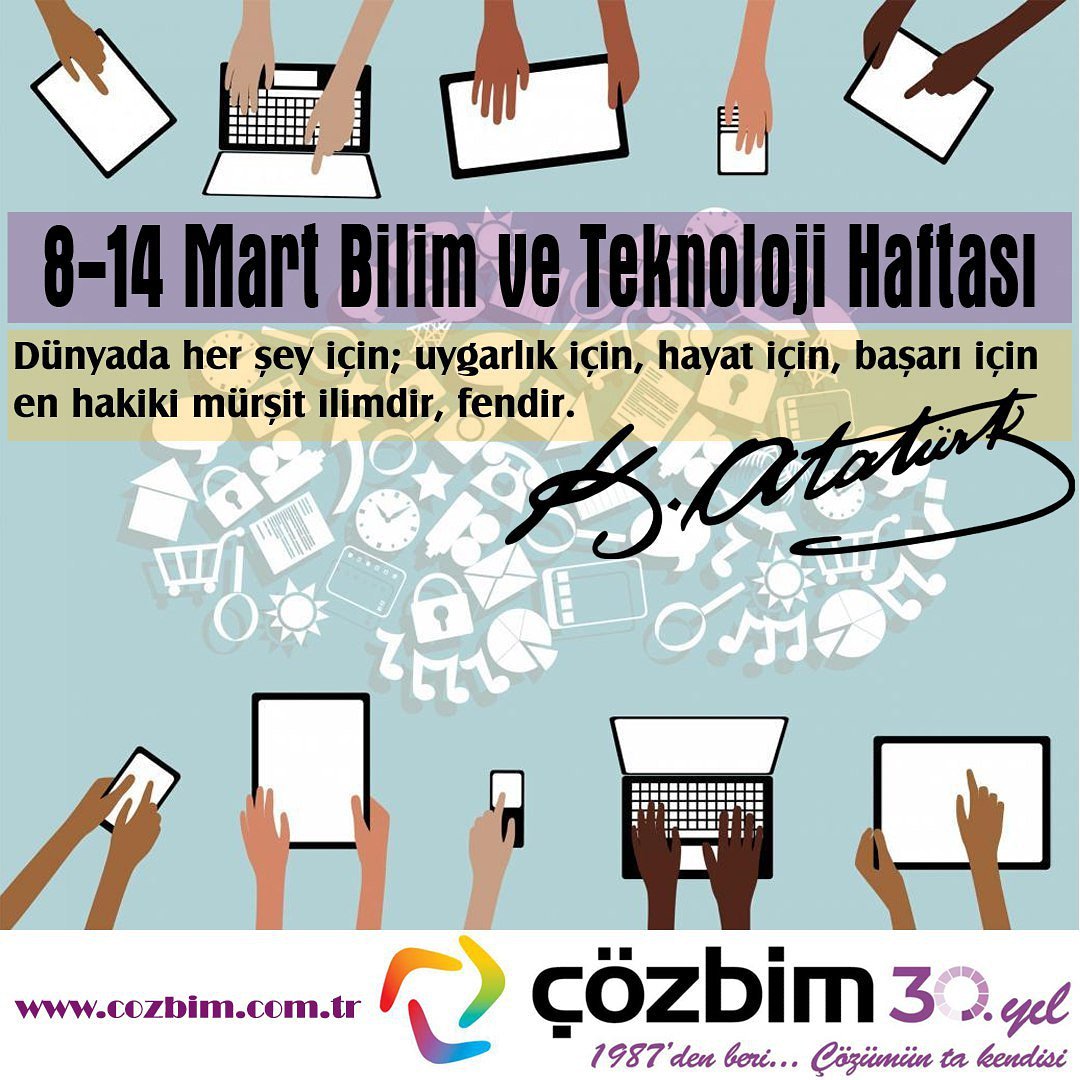 cozbimyazilim's tweet image. “Dünyada her şey için; uygarlık için, hayat için, başarı için en hakiki mürşit ilimdir, fendir.” #mustafakemalatatürk #cozbimyazilim