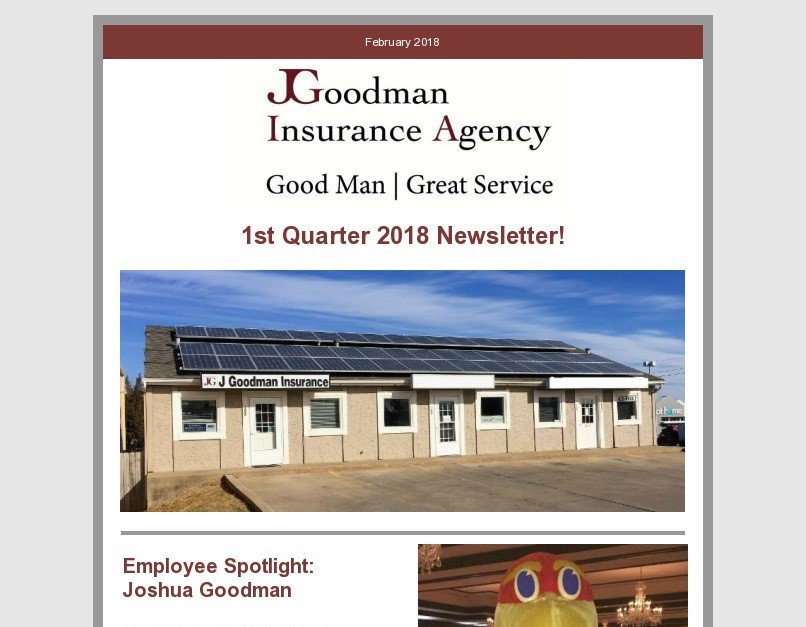 JGoodmanIns's tweet photo. We sent our first newsletter! Click this link to check it out: https://t.co/fa1UdSALdn https://t.co/Yqphywe46B