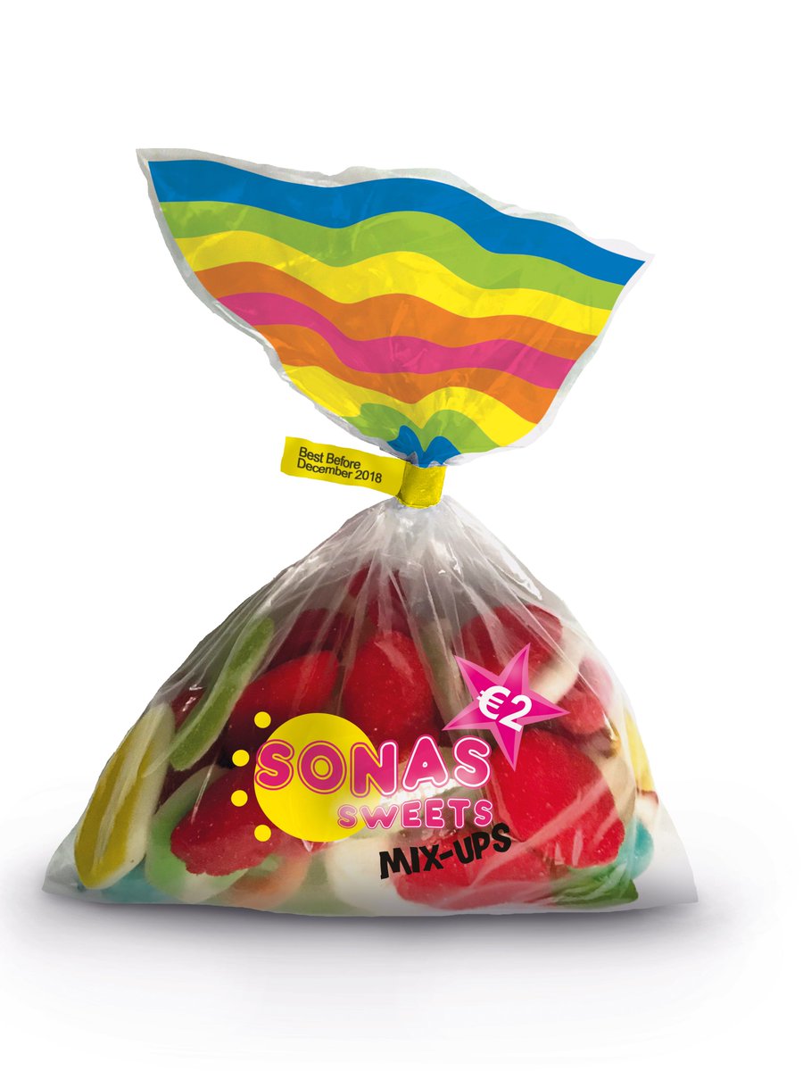 Ampersand_Ire's tweet photo. Did you know that Sonas Sweets Mix-Ups (RRP €2) are hand packed? They are in double laminate bags with a re-sealable tab, all fully compliant with trace-ability and BBD. You won't find a better bag of sweets on the market!
#irishconfectionery #fmcg #irishdistributor https://t.co/KU6jxbIOi4
