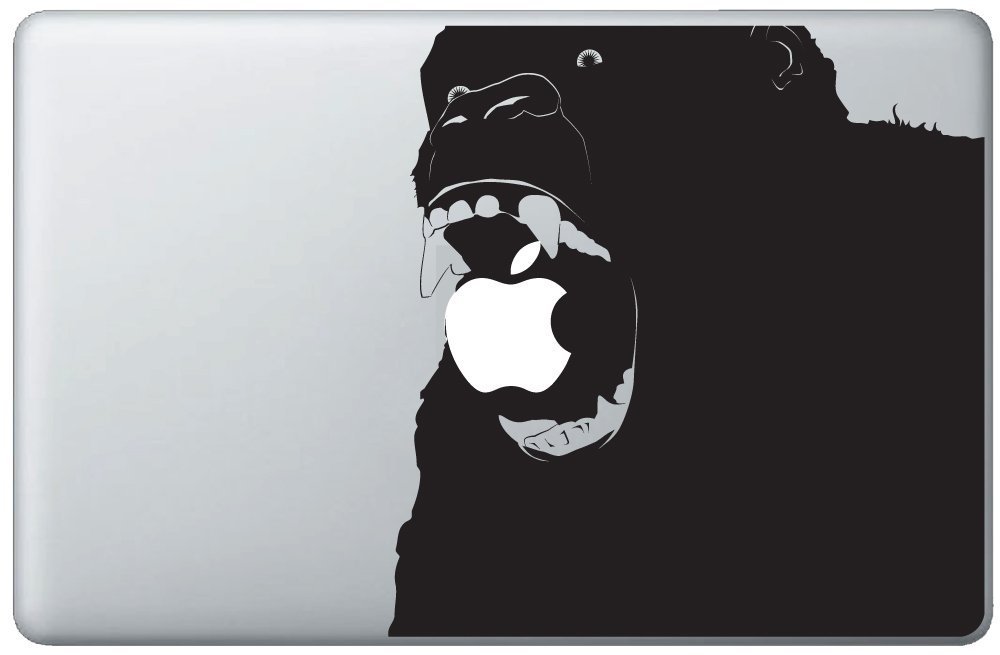 TAdesigns_info's tweet photo. King Kong Eating Apple Logo Vinyl Decal Decorative Sticker Skin for Macbook 13" inch Pro Air Retina Laptop Design Pattern Artwork by Trendy Accessories available at https://t.co/MrIc7zAPoH #vinyldecalsticker #macbook #macbookaccessories #kingkong https://t.co/qU8hJHVqVw