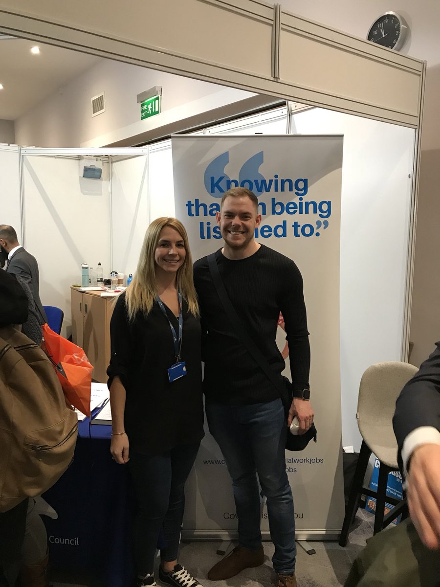 It’s been a busy morning <a href="/COMPASSeventsUK/">COMPASSevents</a> @coventryDCS lots of interest in social work jobs in Coventry.