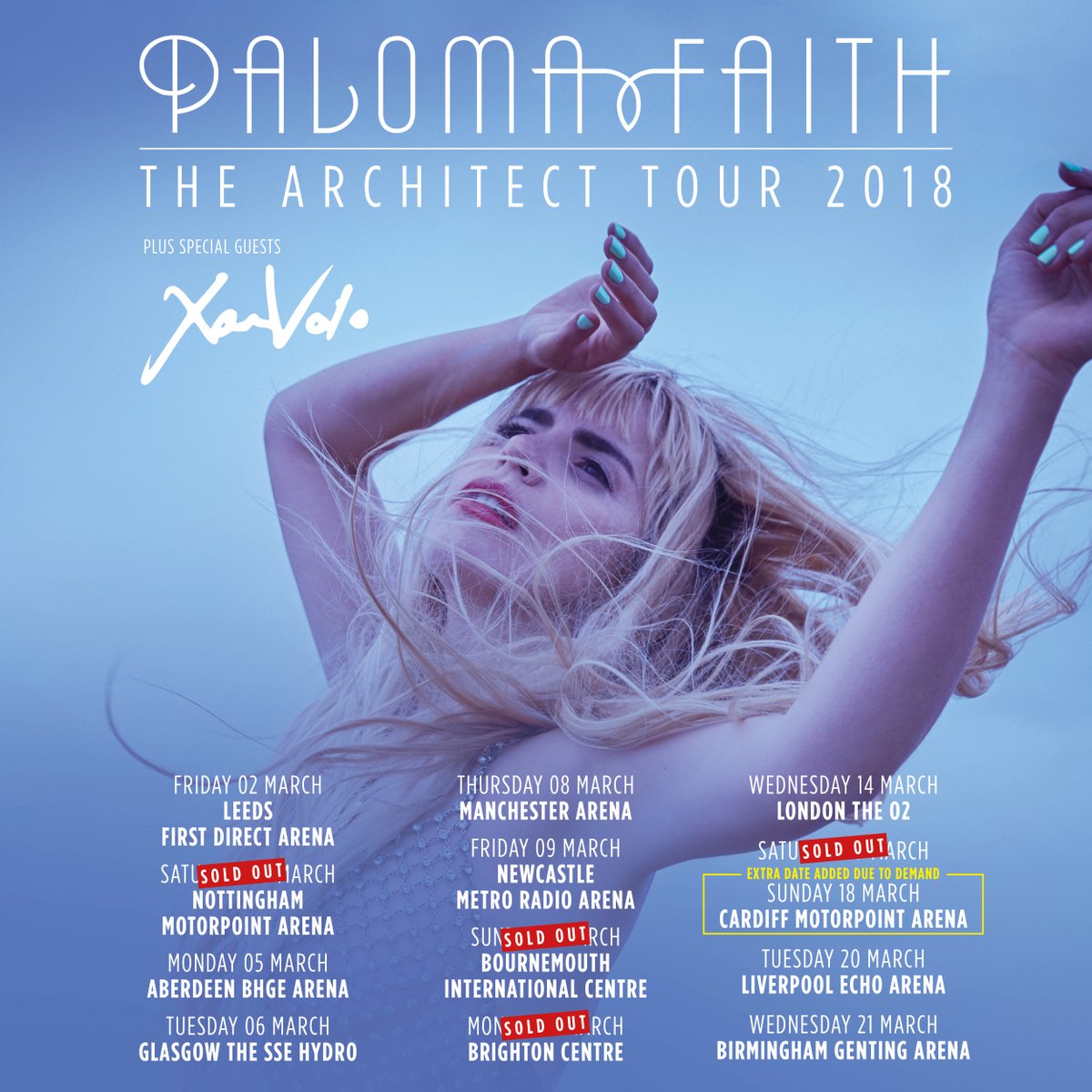 Liverpool_ONE's tweet photo. Fancy winning a pair of tickets to see the amazing @Palomafaith at Echo Arena on 20 March? 

Just like and retweet this post to be in with a chance of winning! https://t.co/Rsp4YAhH43