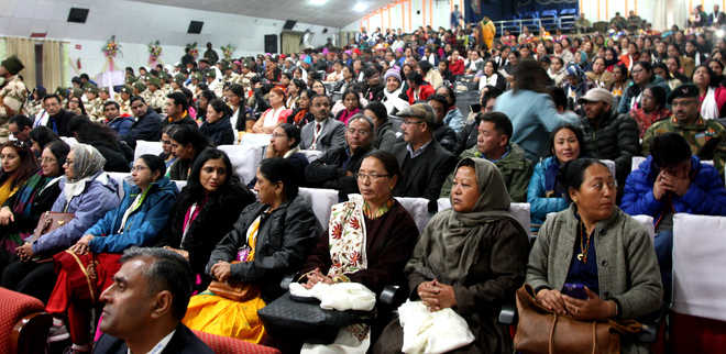ladakhtrek's tweet photo. #internationalwomen’sday #lehInternational women’s day celebration at Leh included 300 women achievers including 180 DRDO scientists nationally. https://t.co/Tw9heb2k6Z