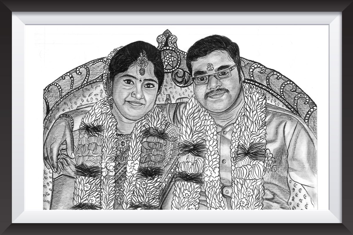 Vivek08431170's tweet photo. #Createartist #Handmadestudio #PencilSketching 
Single_Portrait
Couple_Portraits
Orders are taken..

"Sketch the moment..So,it will last forever!!"

Contact us @8754859406 9788233060 8220359450 9790357608 https://t.co/7zrQDHAosc