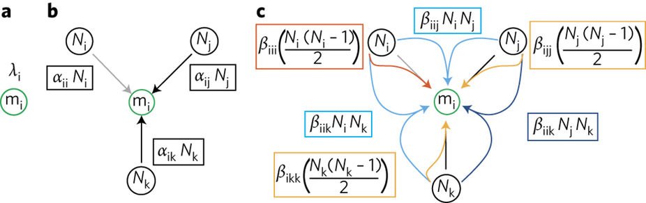 NatureEcoEvo's tweet image. Higher-order interactions capture unexplained complexity in diverse communities nature.com/articles/s4155… #March2017highlight #ICYMI