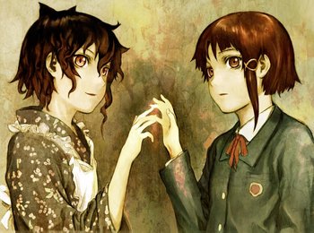ですぺら 安倍吉俊 小中千昭 experiments lain Amazon.co.jp: ですぺら（ロマンアルバム） : 小中 千昭, 安倍 吉俊: 本