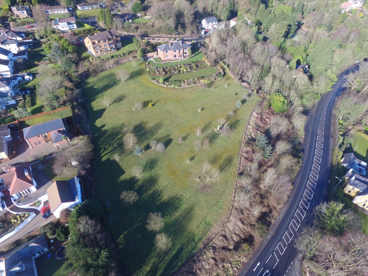 mcguinnessfleck's tweet photo. Here's an aerial view of a Belfast house with 4 acres we will launch onto the market on Thursday. It's in a phenomenal position: just under Cave Hill with spectacular views right across Belfast Lough. #belfast #antrimrd #belfastproperty #propertydevelopers #build #development https://t.co/lzq7EN66WY