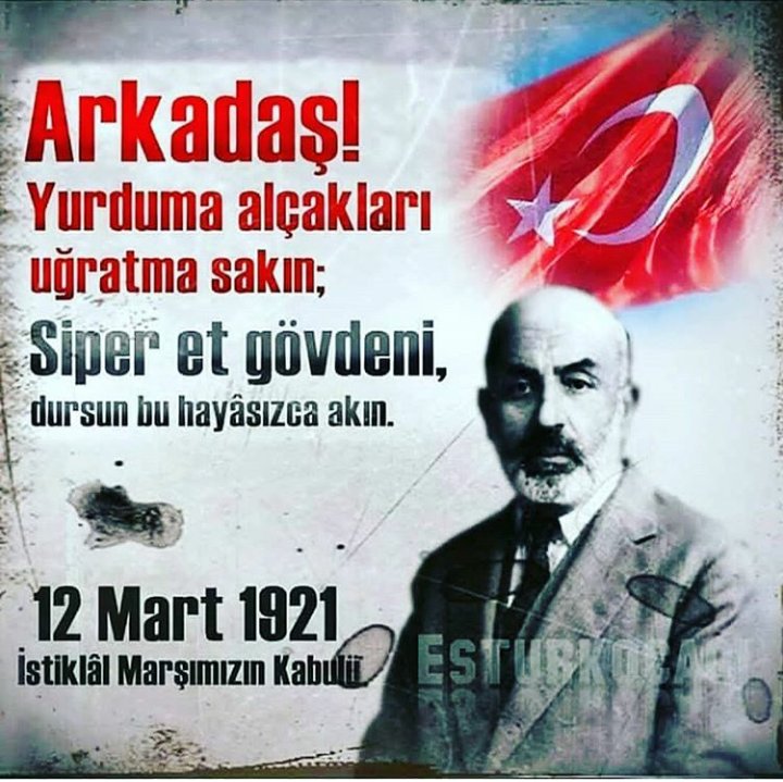#12Mart #IstiklalMarsimiz