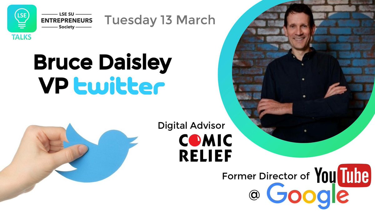 Join us tomorrow at the 6th floor SU cafe at 5:30 for #LSE talks with the Twitter VP📱💡facebook.com/events/1734068…