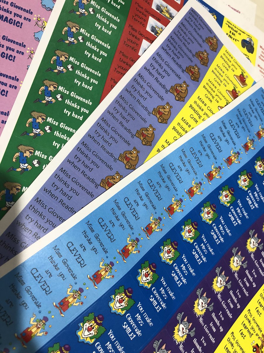lisagiovenale's tweet photo. Can’t wait to reward my future students with my personalised stickers. A thoughtful gift from a friend  of mine as I begin my teaching career 👩🏻‍🏫 #acuedu_p https://t.co/dIbSVEeNxO