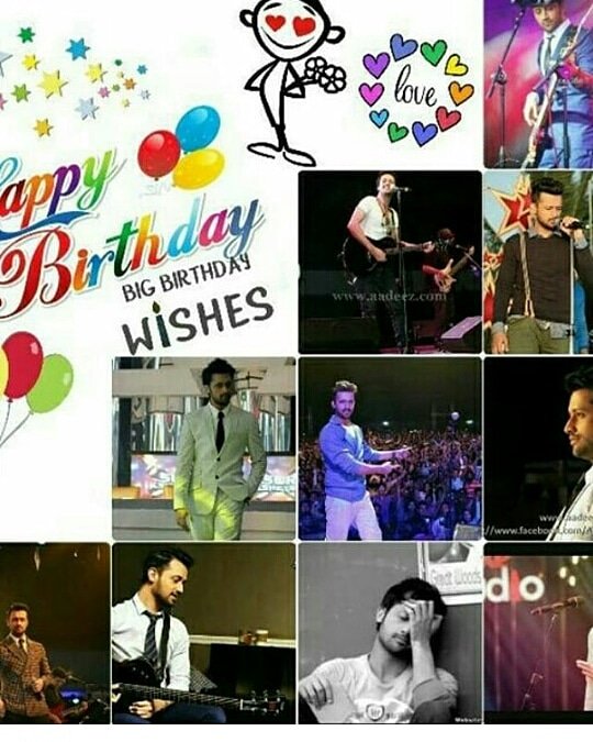  happy birthday atif aslam many many returns of the day stay blessed nd be happy......        