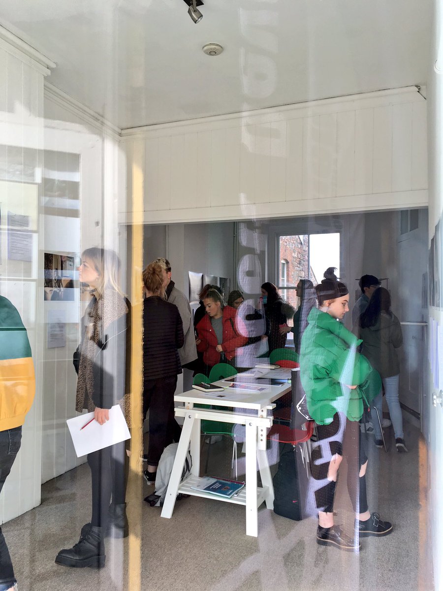 Thanks to <a href="/ExeterCollege/">Exeter College</a> for visiting 'The Candidates' by <a href="/JessicaLennan/">Jessica Lennan</a> this morning! Great to hear thoughts from the future generations!