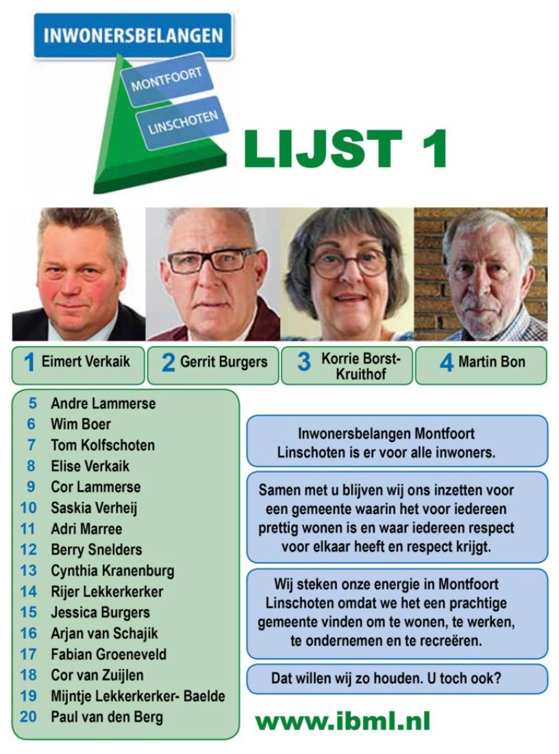 Inwonersbelangen Montfoort Linschoten tweet media
