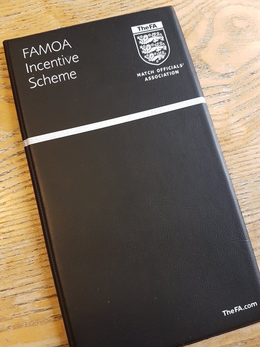 twentythirdman's tweet photo. Retweet if you're a referee and you loved the old #FAMOA scheme. #referee @FARefereesDept @RefereeTales @AllThingsRefer @AandHReferees @RefsworldUK @FA https://t.co/n0G7sXt8wP