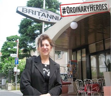 ordinaryheroes's tweet photo. Antonietta Curcio has opened the doors of her Hotel Britannia in #Rimini to homeless people, single mothers and deprived families to protect them from the winter cold. A small gesture that can really make the difference.
Do you also know a similar story? #OrdinaryHeroes #charity https://t.co/AO6flX4Snr