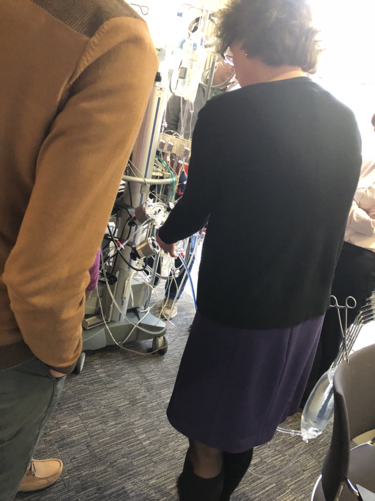 papworth_pd's tweet image. The first practical session has started... here are Jo-Anne Fowles and Simon Anderson showing the delegates the equipment @annei_jo