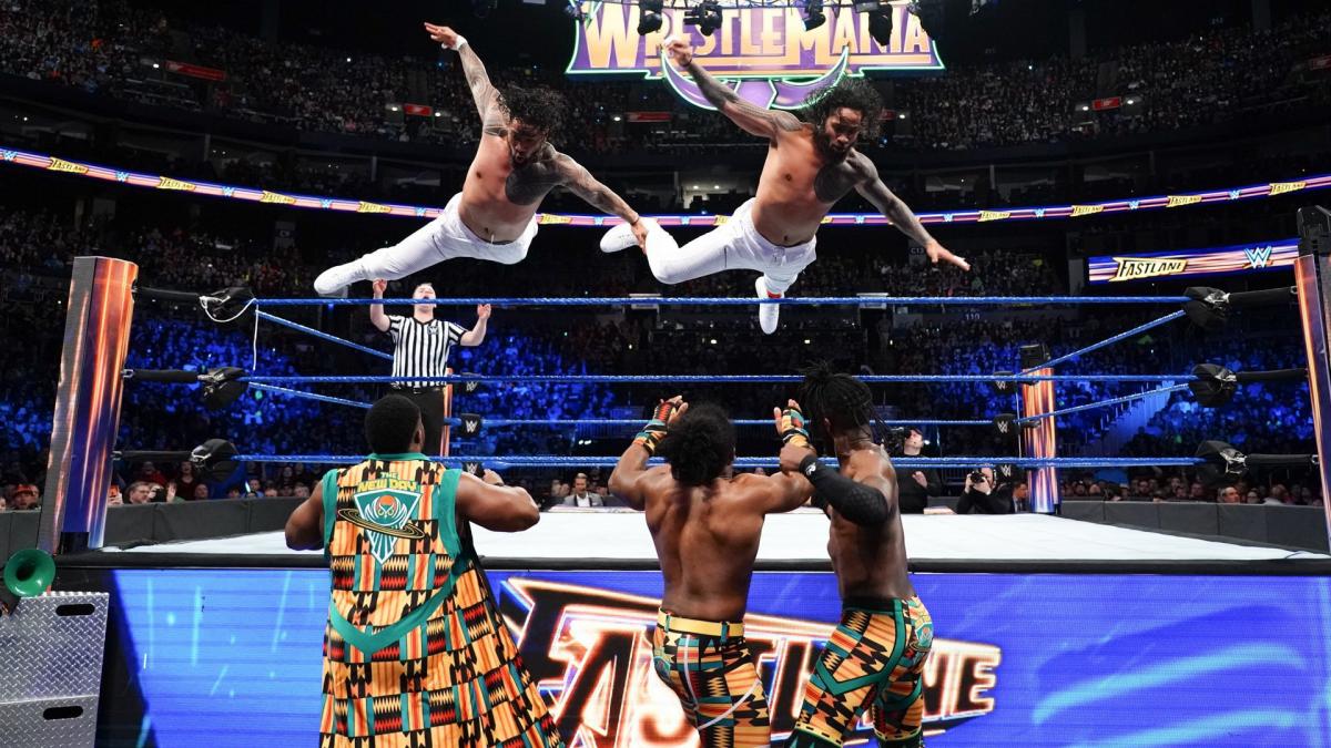 Question #1: Whose interference caused the #SDLive Tag Championship match to end in a no-contest?

Send us your answers using #WWEFastlane &amp; RT this #contest tweet. Don't forget to tag 3 <a href="/WWE/">WWE</a> fans as well to be eligible.