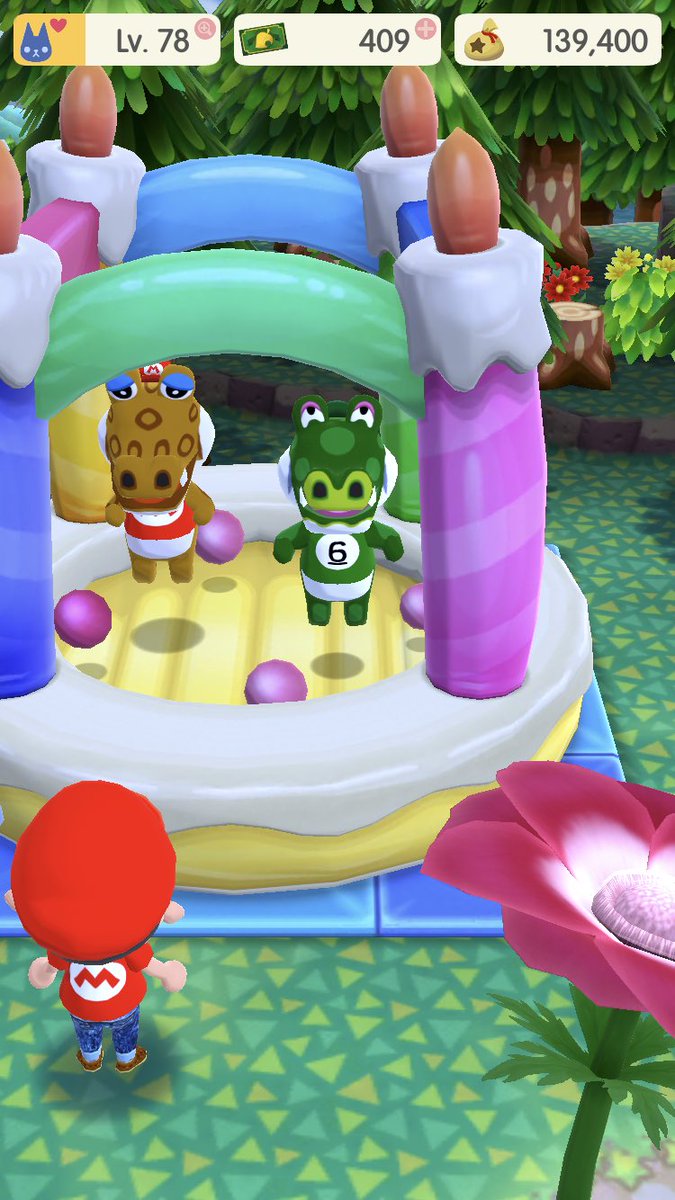 SyrSci's tweet photo. Bounce Bros. #AnimalCrossing #PocketCamp #MarioCrossover https://t.co/37UaL3X58E