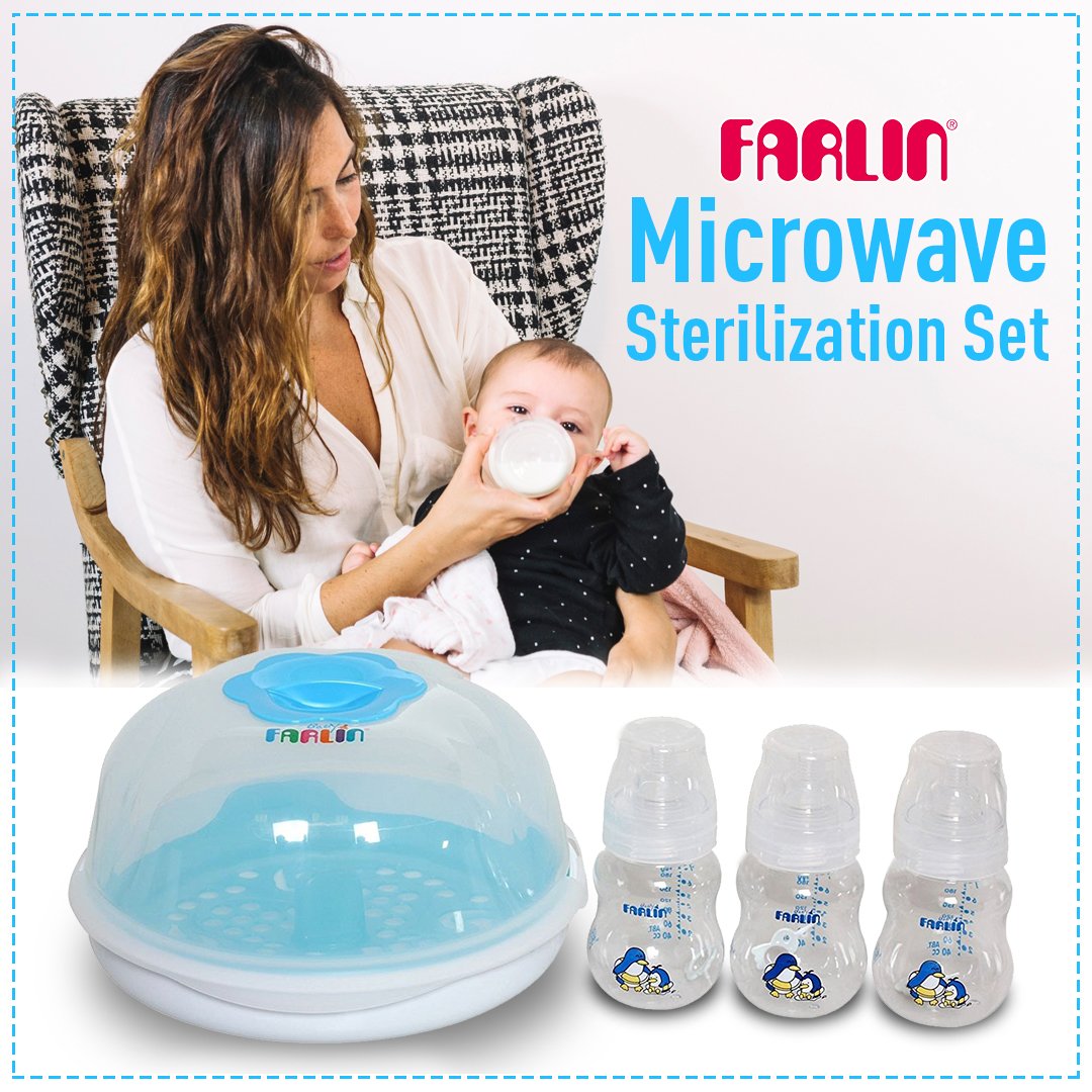 "Farlin Microwave Sterilization Set" protects your baby from harmful bacteria, operating at a higher temperature than dishwashers. 
Buy Now from Amazon: amzn.to/2Gv9qy0 with Free Shipping.

#farlinindia #farlinbaby #babyhygeine #feedingbottle #feedingbottlesterilizer